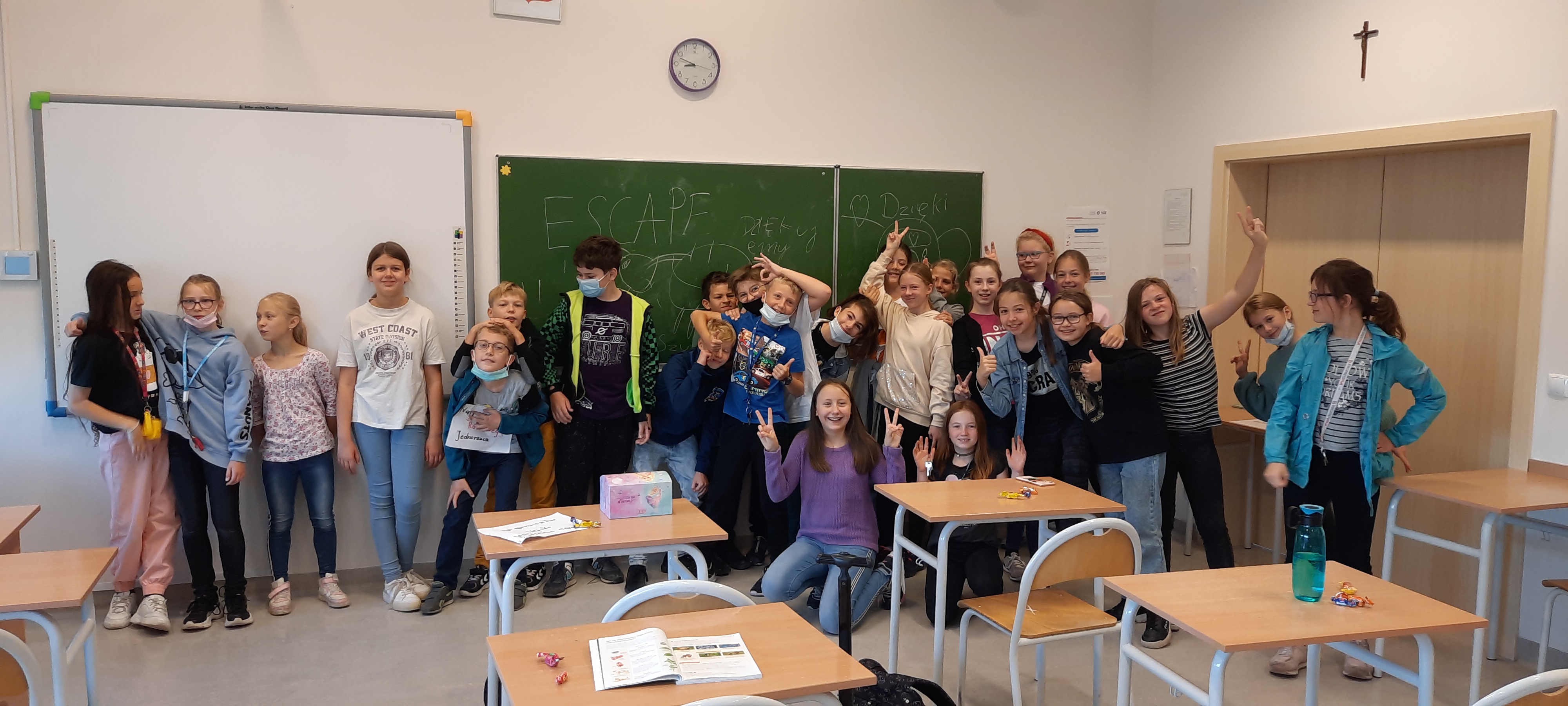 dzieci w klasie